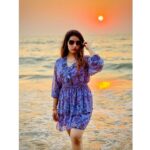 Malavika Menon Instagram - Life’s a 🏖️ 💜💖🧿🎆🤍✨🥳💟🎉🧿🤗 #goadiaries #sunburn #party #newyear #kickstarter #off #great #with #music #dance #love #harmony #peace #lights #friendship #family #blessed #grateful #sea #malavika