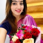 Malavika Menon Instagram – Happy pongal & makara sankaranthi  n thalapoli wishes to all my loves ☺️😘❤️🤗have a prosperous year ahead! 🍂