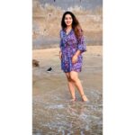 Malavika Menon Instagram - Life’s a 🏖️ 💜💖🧿🎆🤍✨🥳💟🎉🧿🤗 #goadiaries #sunburn #party #newyear #kickstarter #off #great #with #music #dance #love #harmony #peace #lights #friendship #family #blessed #grateful #sea #malavika