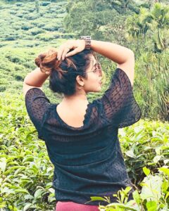 Malavika Menon Instagram - Everything in nature invites us constantly to be what we are ✨😍🌝