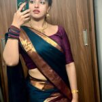 Malavika Menon Instagram – 💛✨
#goodvibes #navaratri #2022 #traditional #antique #dhavani #durgapuja
Dressed in @swayamvarasilksindia ✨