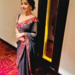 Malavika Menon Instagram - Embrace the glorious mess that you are! 😉❤️🌻🖤🧡🤎💜 Wearing @yla_designs Mua @raz_nas_raira Bangalore, India
