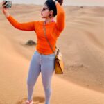 Malavika Menon Instagram - A day in ……❤️❤️ #dessertsafari #desigirl #malayali #malavika #dubailove #dxb #goodtimes Dubai Desert