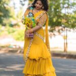 Malavika Menon Instagram - വിഷു ആശംസകൾ 🥰❤️✨ @aswathi_sasidharan__ @amal_photographi_ @dakshabridalcouture @beleza_studio_academy