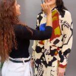 Mandana Karimi Instagram - Photoshoot with Actress @mandanakarimi at @mmtimemachine Studio Mua @shinejanarthanan Hair @ishansupriyamilind Styled by @aishamouse_label Contact 9702402402 #shoot #photoshoot #mandana #mandanakarimi #lockupp #mtv #editorialstyle #editorialmakeup #makeup #hairstyles #editorialhair #wethair #gelbackhair #mmtimemachine #studio #navimumbai #actress #bollywood