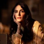Mandana Karimi Instagram - She is all things beautiful . First , she herself . ☀️✨ Punny Leone . . . Wearing: @ritukumarhq H&MUA: @makeupbyaakashi Photographer: @ishanzaka Location : @lodhagroup_india Lodha World Towers