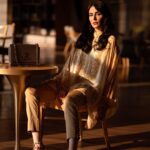 Mandana Karimi Instagram - She is all things beautiful . First , she herself . ☀️✨ Punny Leone . . . Wearing: @ritukumarhq H&MUA: @makeupbyaakashi Photographer: @ishanzaka Location : @lodhagroup_india Lodha World Towers