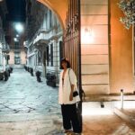 Mandana Karimi Instagram - It was a marvelous night to let myself bloom and take stiletto walk under the moon! . . . . . . . . . . . . . #milan #milano #italy #italia #fashion #photography #fashioncapital #beautifuldestination #mandana #mandanakarimi #travelblogger #europe #travelphotography #europe #travelinfluencer #fashion #lifestyle #luxurylifestyle #bollywoodfashion #fashionphotography #destination #traveldiaries #milanholiday #bollywood #bollywoodactress #vacation #milancity Milan, Italy