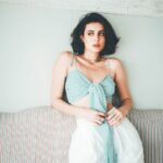 Mandana Karimi Instagram - I woke up feeling sky, I stole it's blue! . . . Top- @happispacein Shorts- @shopwithspace @mintandmilkpr Ring- @tanzire.co Necklace- @azgaofficial & @mnsh.design . Styled by @anshikaav Assisted by @anushaaaaaa10 Production by @socialfabric_ Hair & Makeup by @charlottewang_hmua . . . . #mandana #mandanakarimi #photography #shooting #fashionphotography #photoshoot #bollywoodfashion #collaboration #lifestyle #explorepage #bollywoodactress #bollywood #luxurylifestyle #model #portraitphotography #makeup #styling #outfitoftheday #modellife #shoot #portrait #fashion #ootd #bollywoodlife #fashionshoot #bollywoodupdate