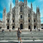 Mandana Karimi Instagram - This authentic, Roman-style designed gothic cathedral is a treat to the eyes, Duomo di Milano was built in the 13th century but flourishes as if it was raised yesterday. I spent a day around this gothic location, prayed, ate food and just stared at this magnificent creation. . . . . . . . . . . #milan #milano #duomo #italy #italia #architecture #duomomilano #cathedral #travelphotography #duomodimilano #fashion #photography #fashioncapital #beautifuldestination #mandana #mandanakarimi #travelblogger #travelphotography #travelinfluencer #fashion #lifestyle #luxurylifestyle #bollywoodfashion #milanocity #fashionphotography #traveldiaries #milanholiday #bollywood #bollywoodactress Duomo di Milano - Milan Cathedral