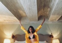 Mandana Karimi Instagram - Always find time for the things that make you feel happy to be alive . #alldayinpjs #staycation #sundayfunday Soho House Mumbai
