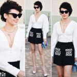 Mandana Karimi Instagram - Vibes .....🖤 #mood #white #black मुंबई Mumbai