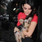 Mandana Karimi Instagram – Me and baby Walnut ♥️🐶 #puppy #love