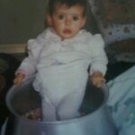 Mandana Karimi Instagram - Last time I felt cute 😁😅 I was so cute that my parents decided to cook me and literally eat me 🤔😂 As we say in Farsi “ ؟ جیگرتو بخورم “ means “ can I eat your liver ? “ 🤣🤣🤣 Naaah they were just super creative 😒😝 #throwback #80s