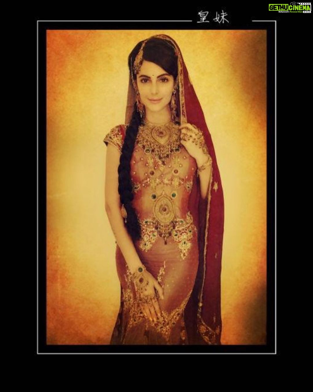 Mandana Karimi Instagram - When in #xuanzang I played Princess “ Rajyashri “The film is directed by #huojianqi and produced by #wongkarwai ☺️ #actor #fasinating #throwbackthursday #ماندانا_کریمی
