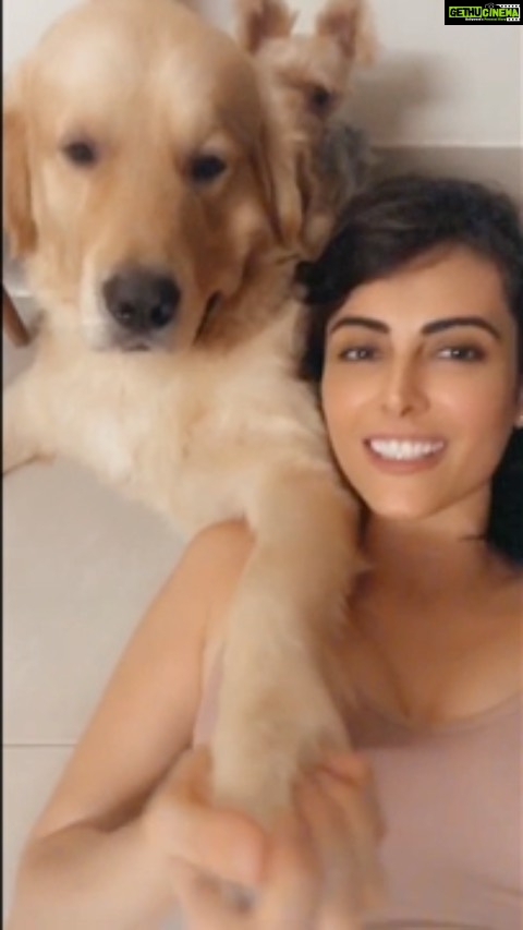 Mandana Karimi Instagram - I live ,I burn with life ,I love ,I slay and I AM CONTENT . Robert E Howard In collaboration with @feminaindia #slaywithfemina #slayathome #quarantine #workout #brekfast #pets Wearing @kosha_yoga_co š§āāļø