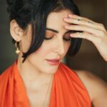 Mandana Karimi Instagram - Orange is a Color of liberation,from the pains of hurtful love and inner insecurities . To ‘ channel orange ‘ is to truly be free, To be YOU . . . Dress- @julyissue_online Earrings- @zohra_india Necklace- @tanzire.co Bag- @zara Styled by @anshikaav Assisted by @anushaaaaaa10 Production by @socialfabric_ Hair & makeup by @charllotewang_hmua . . . . . . #mandana #mandanakarimi #photography #shooting #fashionphotography #photoshoot #bollywoodfashion #collaboration #lifestyle #explorepage #bollywoodactress #bollywood #luxurylifestyle #fashionmodel #model #portraitphotography #makeup #styling #bollywoodactress #modelling #photooftheday #shoot #portrait #fashion #ootd #bollywoodlife #fashionshoot #bollywoodupdate #indoorshoot Mumbai - मुंबई