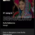 Mangli Instagram - thanks to Bangalore audience for making this happen 😍❤️🙏#bengalore