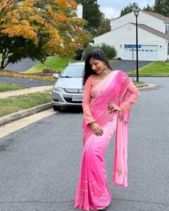 Mangli Instagram - Simplicity never goes out of style. Lets flip to Traditional 🌸 Outfit : @swathiveldandi_official  jewellery by : @jewelleryatwholesale Pc: @meghu_sanju #washingtondc #mangli #singer #style