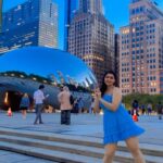 Mannara Instagram - Live a happy life ☺️🤍 Millennium Park