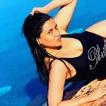 Mannara Instagram - LA Vibes 🌊☀️🌈 📸 Credits @priyankachopra (FYI - It’s my first ever swimsuit shoot 😝) Los Angeles, California