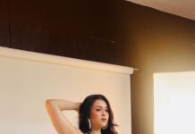 Mannara Instagram - #bts❤️ First shoot after coming back to my India - My homeland ;almost after an year