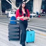 Mannara Instagram - Travel on the cards #flyingtoNYagain