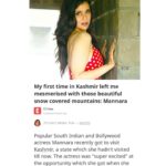 Mannara Instagram - Thankyou @timesofindia for this lovely write up @iti_shree For #nahonatumsedoor ❣️