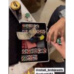 Mannara Instagram - Diwali party in Delhi . Ended up lighting the lantern, winning a game of cards, being my punjabi loud n clicking pics n maddd laugher’s..Family n friends night. I‘d call that a good Diwali party ✨⚡️💛