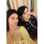 Mannara Instagram - Diwali party in Delhi . Ended up lighting the lantern, winning a game of cards, being my punjabi loud n clicking pics n maddd laugher’s..Family n friends night. I‘d call that a good Diwali party ✨⚡️💛