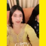 Mannara Instagram - Diwali party in Delhi . Ended up lighting the lantern, winning a game of cards, being my punjabi loud n clicking pics n maddd laugher’s..Family n friends night. I‘d call that a good Diwali party ✨⚡️💛