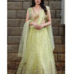 Mannara Instagram – Twirling through the streets in my Regal glory 💚🍃
•Timeless n elegant••