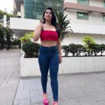 Mannara Instagram - Clicked yesterday, posting today 🏄‍♀️ #freshlybaked 🤭 #MomentsBetween Mumbai, Maharashtra
