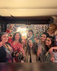 Mansi Srivastava Instagram - Happiest birthday to this Rockstar Superstar @officialsurbhic 💖💖💖
Who is the Jaan of our group 😇 May u be blessed with everything u desire 😍 love u 3000