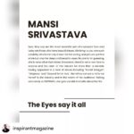 Mansi Srivastava Instagram – ♥️♥️ #sundaybinge ♥️♥️

Posted @withregram • @inspirantmagazine Catch Mansi Srivastava inside the latest issue of INSPIRANT Magazine at – https://inspirantmagazine.com/july-22/

Magazine – @inspirantmagazine 
Founders – Khushal & Kiran Mohnot

Thanks for believing in us!

#inspirant #editorial #magazine #inspirantmagazine #support #newstory #mansisrivastava