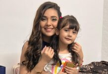 Mansi Srivastava Instagram - My cuto came to meet me 😍😍😍😍 Badi ho gayi hai Pihu and she talks a lot now 😂 @swarnapandey12 😂♥️♥️