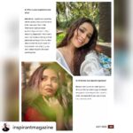 Mansi Srivastava Instagram – ♥️♥️ #sundaybinge ♥️♥️

Posted @withregram • @inspirantmagazine Catch Mansi Srivastava inside the latest issue of INSPIRANT Magazine at – https://inspirantmagazine.com/july-22/

Magazine – @inspirantmagazine 
Founders – Khushal & Kiran Mohnot

Thanks for believing in us!

#inspirant #editorial #magazine #inspirantmagazine #support #newstory #mansisrivastava