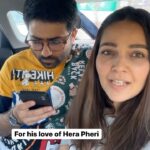 Mansi Srivastava Instagram - This one for his love for #herapheri Movie and #baburao Mumbai - मुंबई