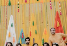 Mansi Srivastava Instagram - How amazinh is the new face scanning system wedding photographers have 😀 kudos to @delhivelvet for the amazing photography and easy way out to find our pics . . All the beautiful memories of @nakhreywala and @aslijyotisharma wedding just became refreshed again ❤️❤️❤️😇😇😇