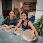 Mayuri Deshmukh Instagram - With the birthday girl doing what she likes... Learning!! Creating!! ❤️