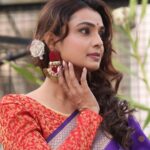 Mayuri Deshmukh Instagram - 💜💜💜 Saree @tanishqpaithani 📸 @__shivanisurve__ HMU @snehal_makeover