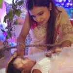 Mayuri Deshmukh Instagram - The most beautiful gaze is that of a newborn ❤️.. Attu can’t wait to pamper you loads my dearest Raajvi 😘😘😘😘.. Congratulations @pareshchavan and @jagruti_007patil for another super cute production ❤️❤️❤️