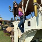 Megha Chakraborty Instagram – Grow through what you go through 💜

Pc: @sahilphull 

#meghachakraborty #potd #travel #dellaresort #positive #sunny