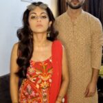 Megha Chakraborty Instagram - Humara blooper na bane ye ho sakta hai???🤣 #meghachakraborty #sahilphull #mehil #fun #comedy #blooper
