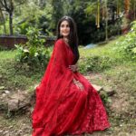 Megha Chakraborty Instagram - ❤ #meghachakraborty #red #imlie #Potd #erhnic