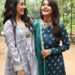 Megha Chakraborty Instagram - Imlie - Cheeni ❤️ #sisterlove #onsetlife #actorslife #shootmode #Imlie #imlie2 #cheeni #starplus #tvserial #funtimes