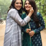 Megha Chakraborty Instagram - Imlie - Cheeni ❤️ #sisterlove #onsetlife #actorslife #shootmode #Imlie #imlie2 #cheeni #starplus #tvserial #funtimes