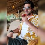 Megha Chakraborty Instagram - HAPPY BIRTHDAY @sahilphull 🤗 Wish you all the success, lots of road trips ,lots of foreign trips, lots of happiness,good health,positivity. Always stay happy,mad,handsome. 💜💛 #sahilphull #meghachakraborty #birthdayboy