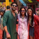 Megha Chakraborty Instagram - Had fun with @sumbul_touqeer @fahmaankhan 😁😁 #meghachakraborty #sumbultouqeer #imlie #holibash #celebration