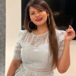 Megha Dhade Instagram – Tis the season to sparkle✨💙✨
